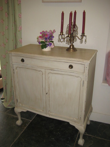 Vintage shabby chic cupboard