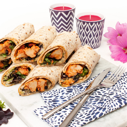 Vegan Chicken Wraps
