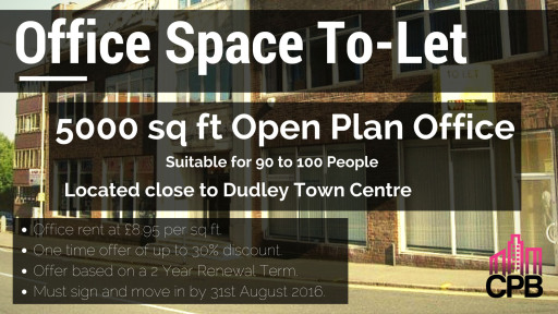 Office Space TO-LET - Dudley, West Midlands DY2