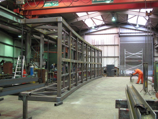 steel bridge bespoke fabrication