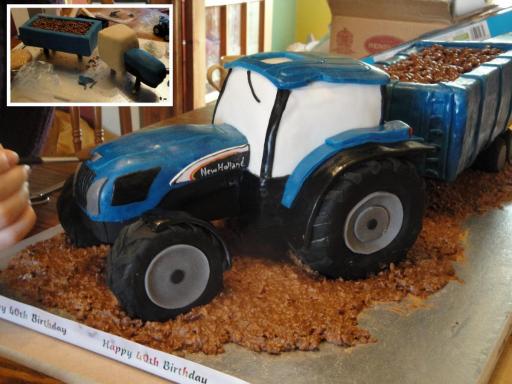 Tractor Cake