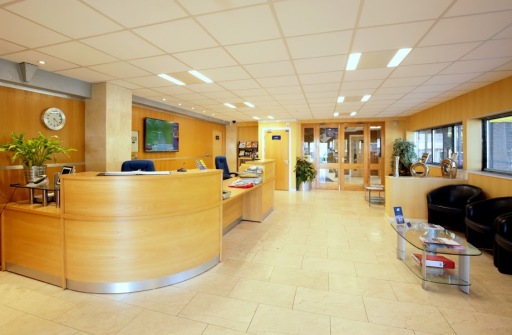 Reception at The Business Centre