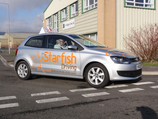 One of the training vehicles