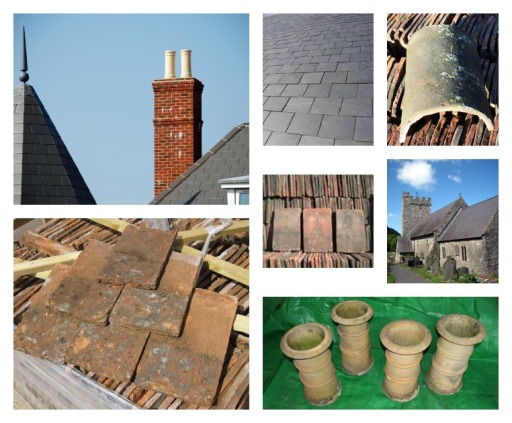 Reclaimed Materials &amp; New Roofing Slates