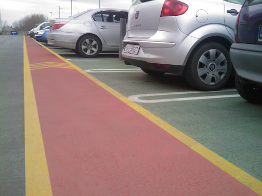 Degafloor resin car park system