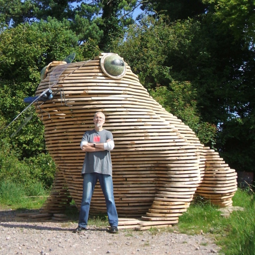 Keith with Giant Toad