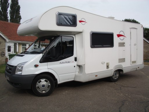 One of our 5 Berth Auto-Roller motorhomes