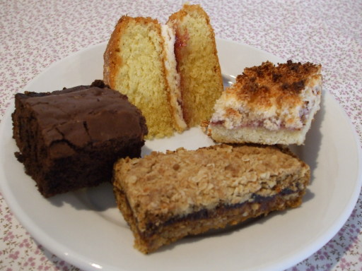 Delicious home made cakes