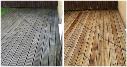 Decking cleaning and sealing