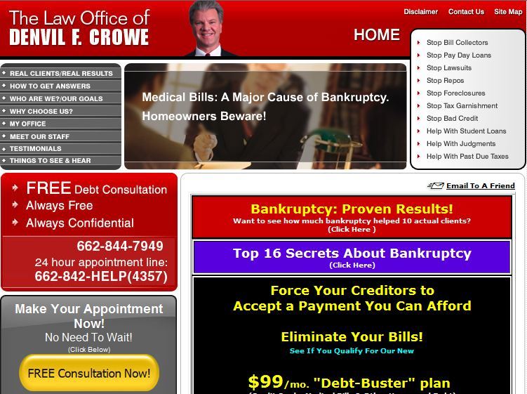 Law Office of Denvil F.Crowe PLLC 346 N. Green Street, Tupelo, MS, 38804