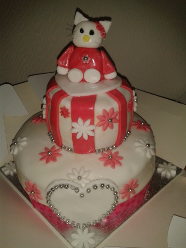 Hello Kitty Birthday Cake - 35.00