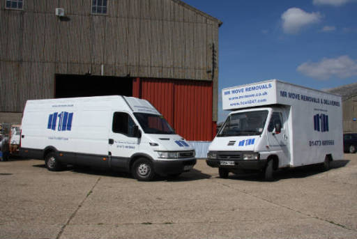 Mr. Move Removals vans