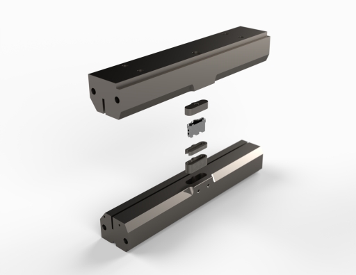 Europunch Exploded View Heat Sealing Jaw