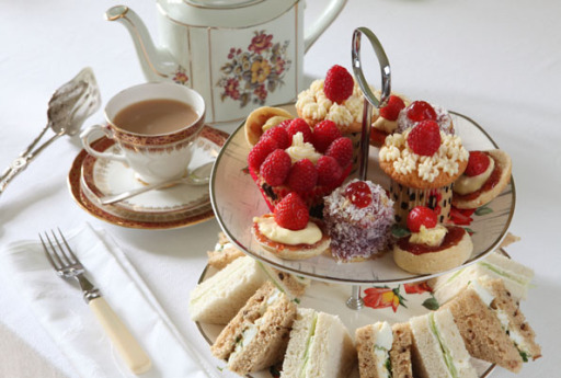 Vintage afternoon tea