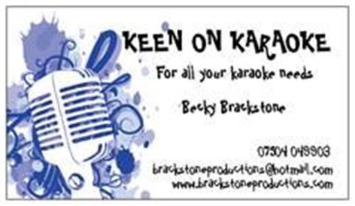 Keen on Karaoke, mobile karaoke from Brackstone Productions