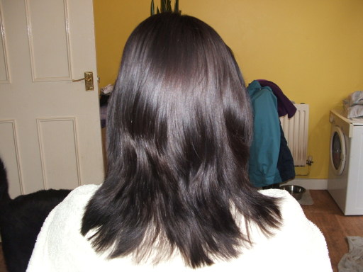 Long layered hair cut
