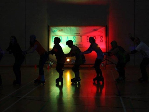 One of our 'coaster nights - adult only' roller discos!
