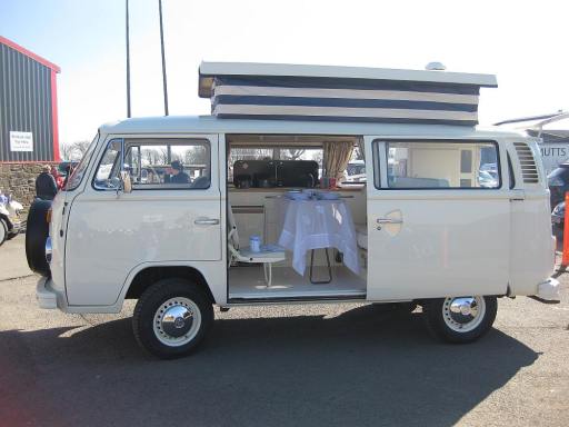 Daisy at a wedding fayre