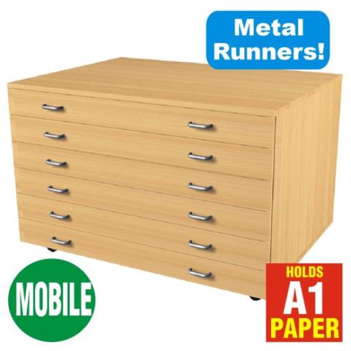 6 Drawer A1 Plan Chest