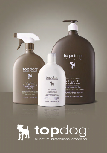 All-natural, luxury dog grooming