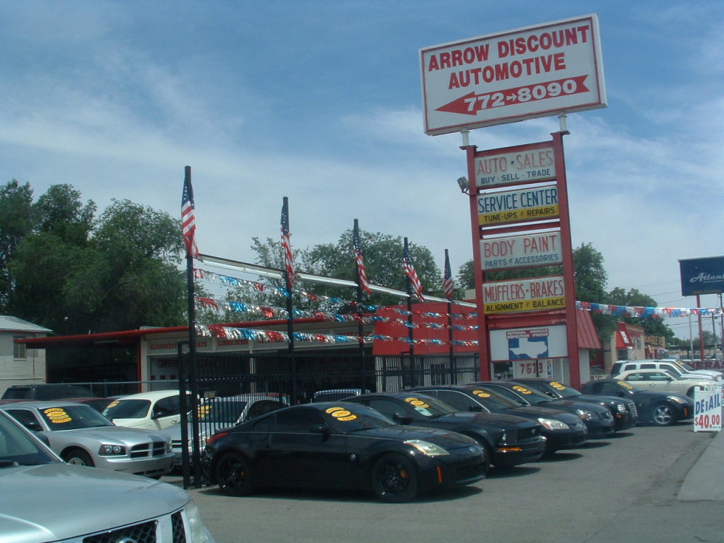 Arrow Discount Auto 7679 Alameda Ave, El Paso, TX, 799153836