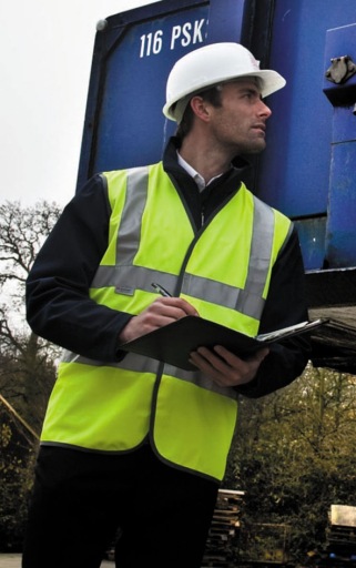 "Be Safe Be seen" in Hi Vis clothing for all industries