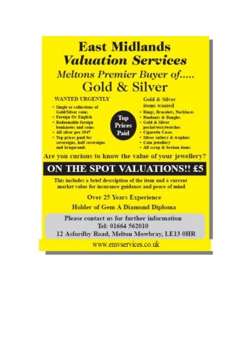Top prices paid www.emvservices.co.uk