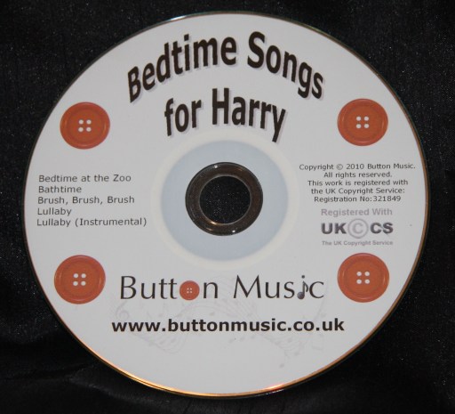 Personalised Bedtime CD