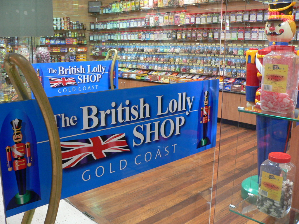 The british lolly shop  gold coast shop 42 chevron renaissance