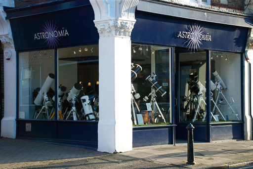 Our Dorking store featuring Telescopes, Binoculars, Books and Accessories