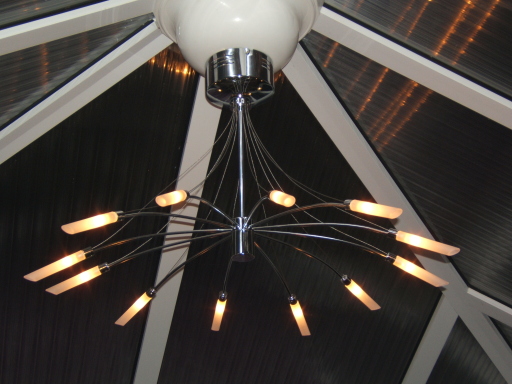 Light fitted by Electrician in Cardiff, Glamorgan, South Wales