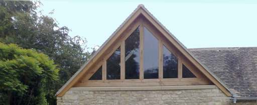 oak glazed gable, chalford