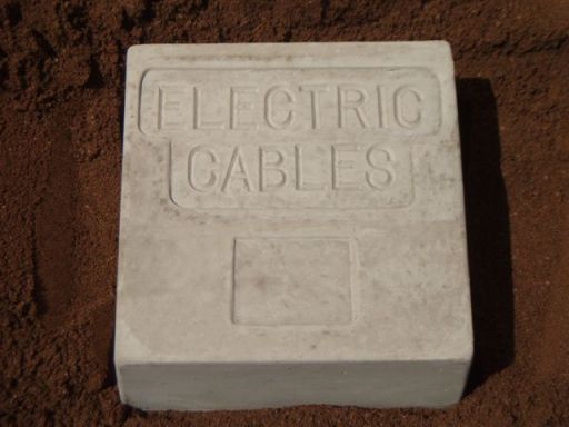 Electric cable marker block CG2