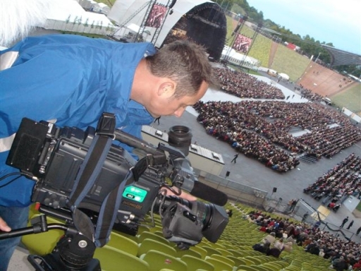 Live concert filming