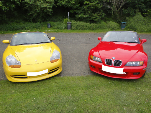 Porsche Boxster and BMW Z3 for Hire