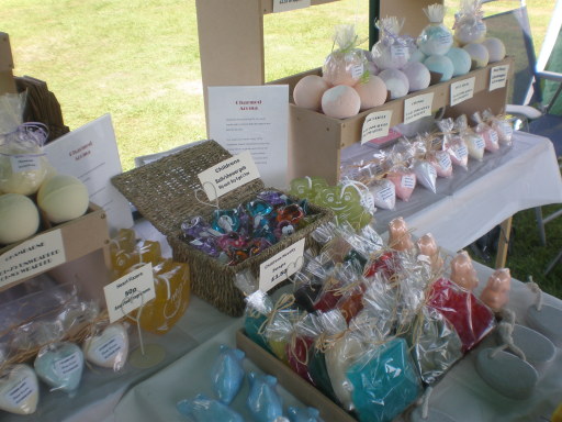 one of our displays at an outdoor event
