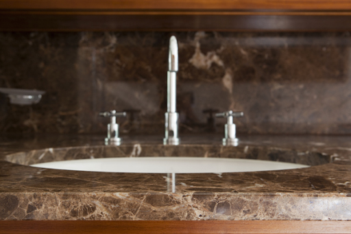MARBLE VANITY UNIT - EATON SQUARE LONDON