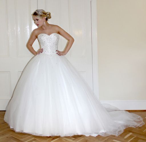 Phillipa Grace, Ivory Princess Wedding Dress, available in plus sizes