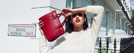 The TUSTING Kimbolton Handbag (|mini) in Jade.