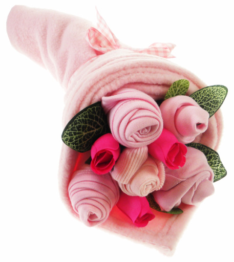 Traditional Style Baby Clothes Bouquets