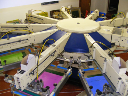 T shirt printing machine