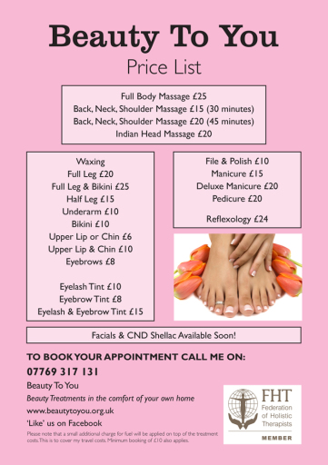 Price List