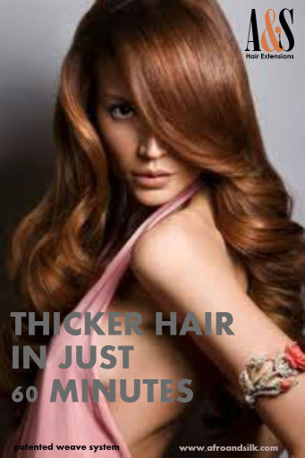 Hair extensions by afro & Silk