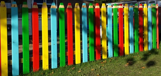 School Playground Pencil Fencing