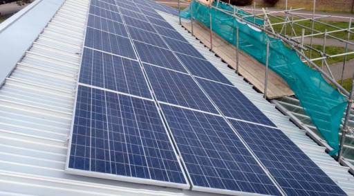 Solar Panels Barn Roof