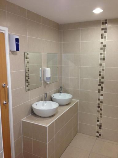 Commercial bathroom designs