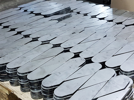 Laser cut components