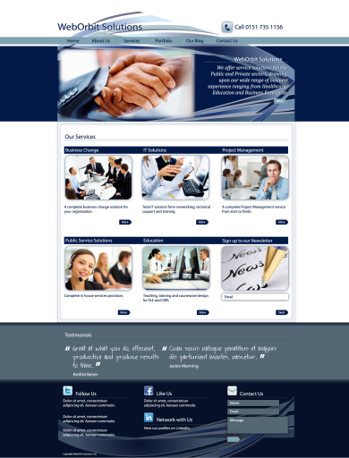 Beautiful Web Design by Eden Media