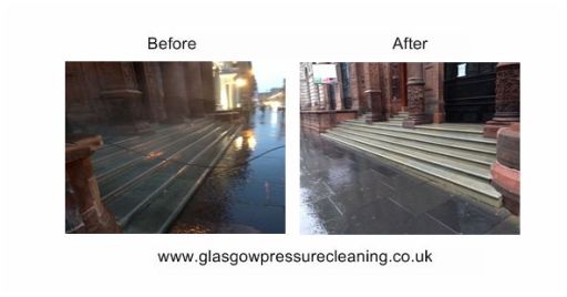 Pressure Cleaning / Jet Washing. Power Cleaning service Glasgow and Paisley.
