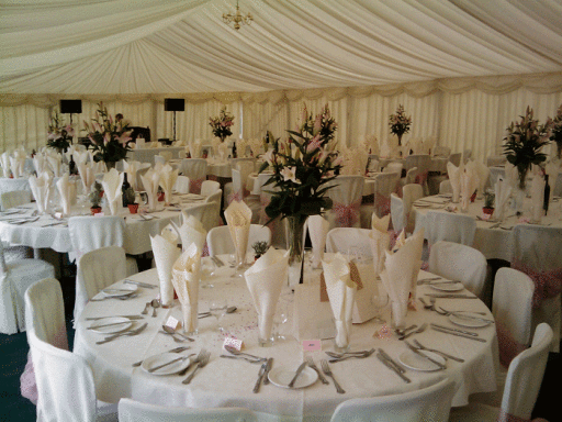 a marquee interior
